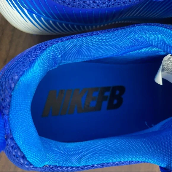 Nike Vapor Untouchable Pro Football Cleats Blue White 833385-400 Men’s Sz 16